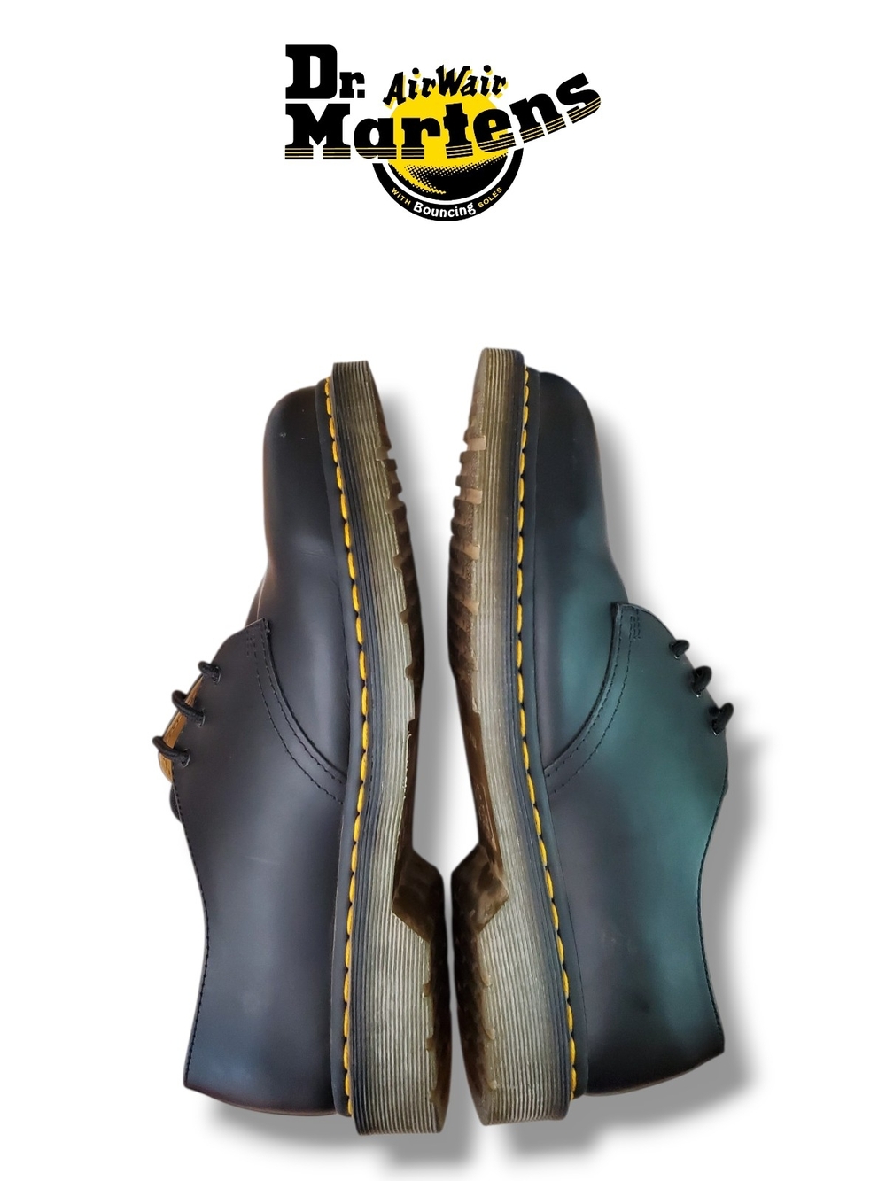 Dr Martens 11838 Black Smooth Leather 1461 Derbys Oxfords Mens 11 Womens 12 - Picture 4 of 12